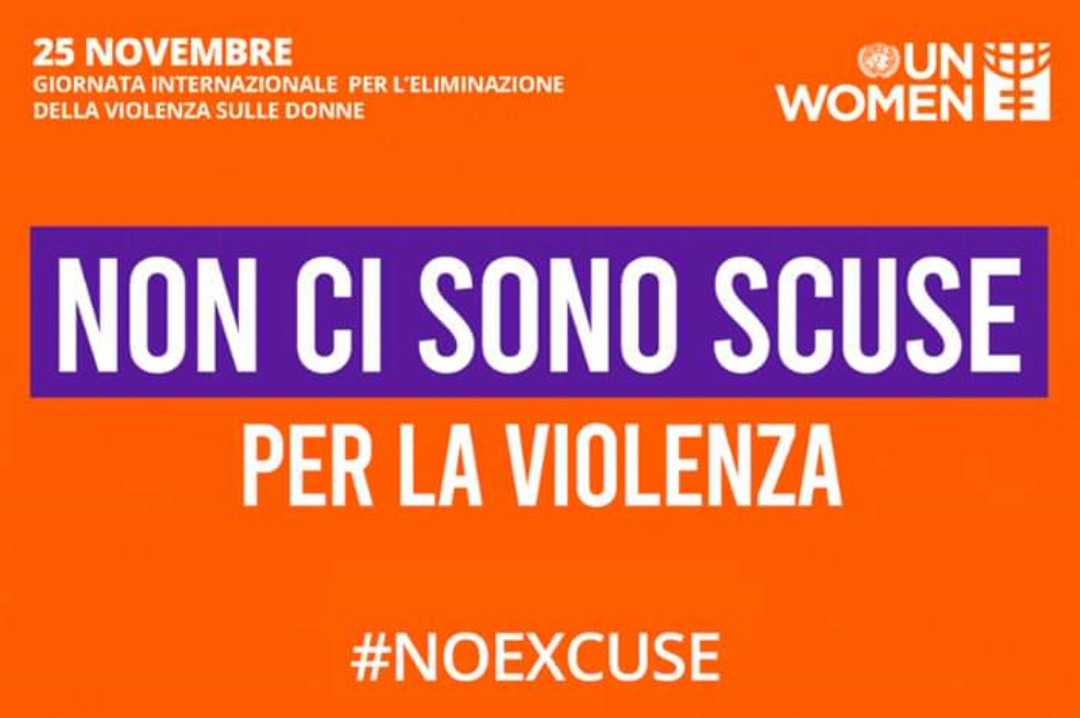 25 novembre. NO alla violenza di genere.